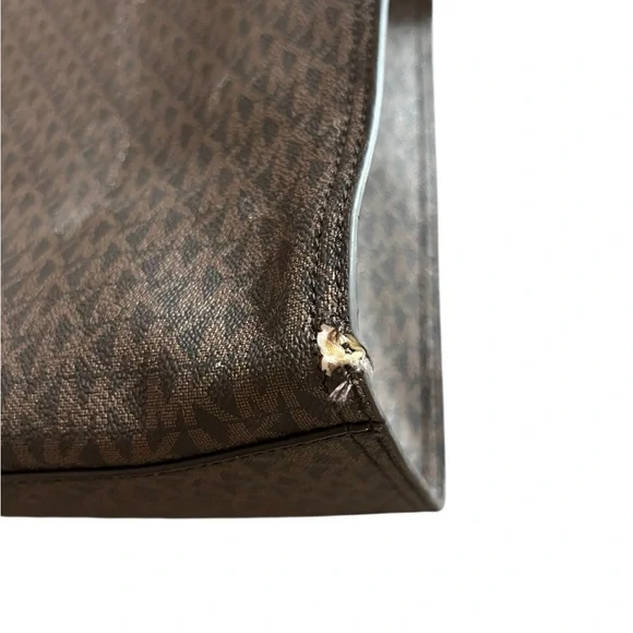 Michael Kors Brown and Tan Messenger Bag - Picture 11 of 15